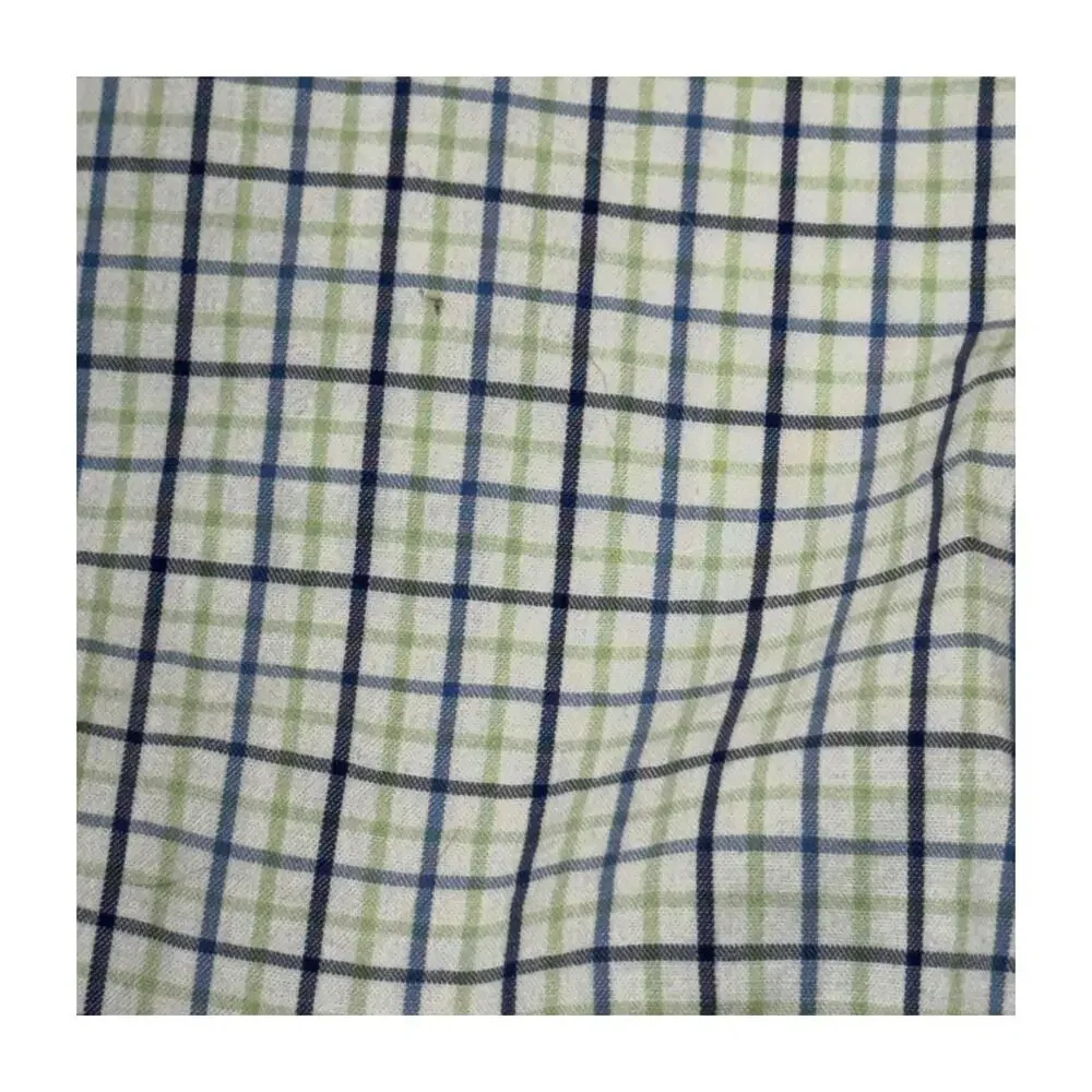 Nautica Classic Fit Plaid Button Down Shirt Mens 16.5 34 35